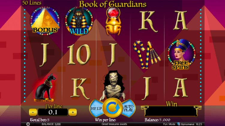 Слоты «Book of Guardians» — начни играть в казино Вулкан Россия